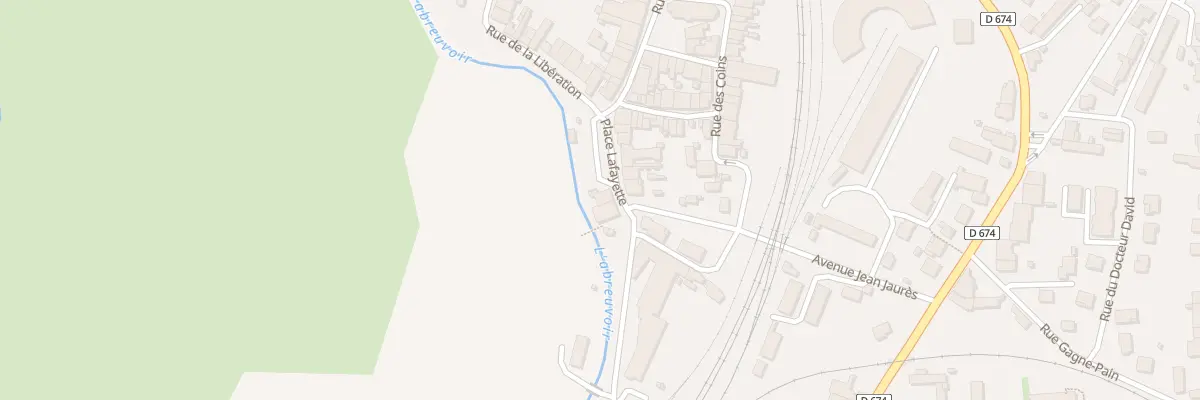 Plan du 3 Pl Lafayette à Neufchâteau