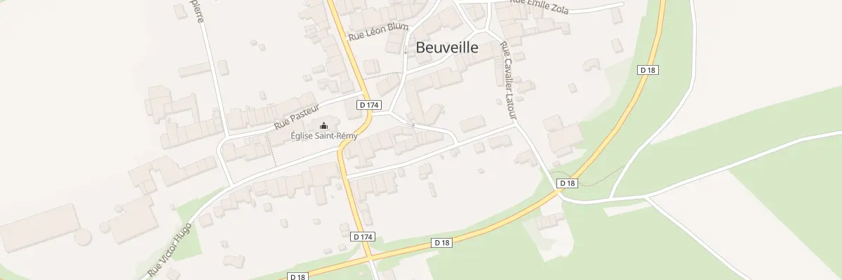 Plan du 15 Rue Jean de la Fontaine à Beuveille