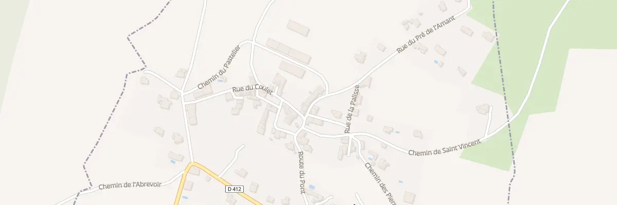 Plan du 5019 Le Coulet à Saumane