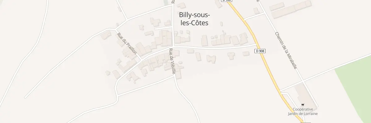 Plan du 2 Rue de l’Enclos à Vigneulles-lès-Hattonchâtel