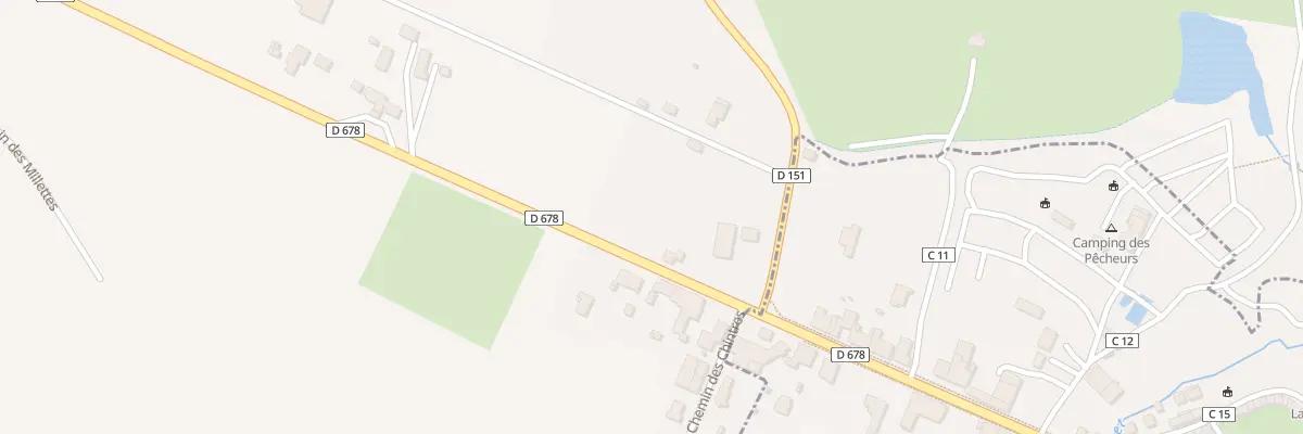 Plan du 17 Rte de Lons à Mesnois