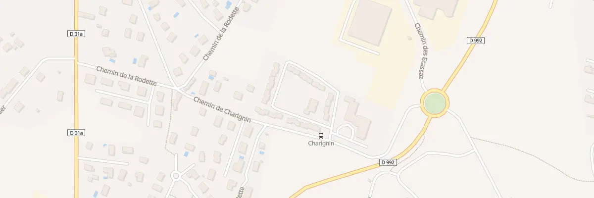 Plan du 269 Che de Charignin à Belley