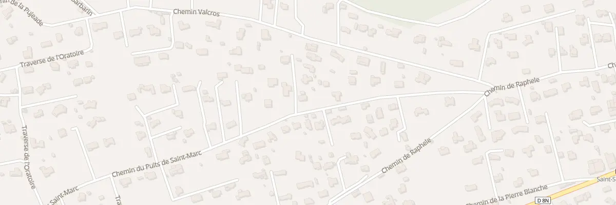 Plan du 10 Imp des Rosiers à Cuges-les-Pins