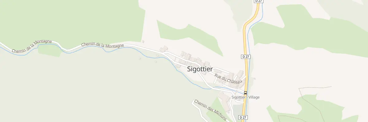 Plan du 5017 Le Village à Sigottier