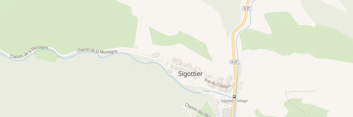 Plan du 64 Rue Saint Michel à Sigottier
