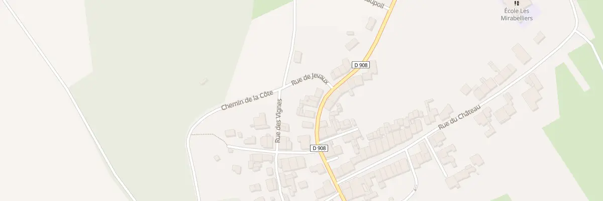 Plan du 21 Rue Mollevaut à Geville