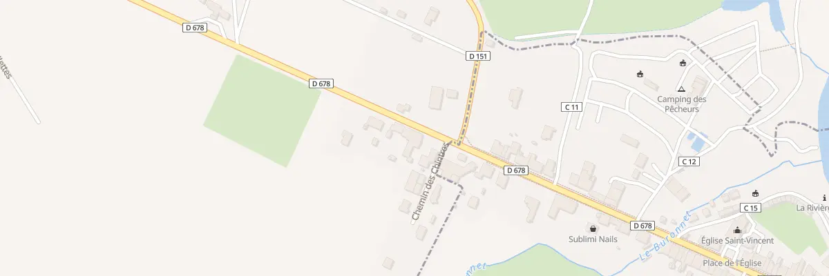 Plan du 24 Rte de Lons à Mesnois