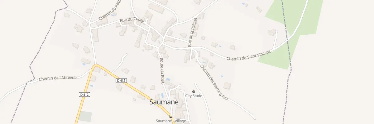 Plan du 5031 Le Coulet à Saumane