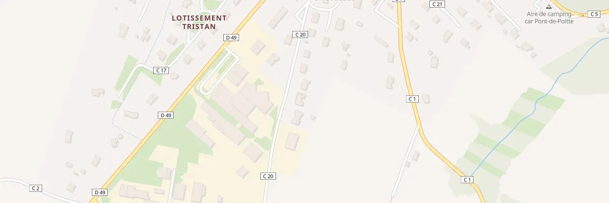 Plan du 25 Rue des Chevilles à Pont-de-Poitte