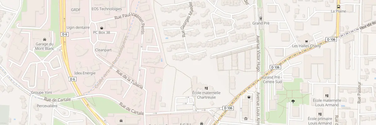 Plan du 122 Rue Georges Maeder à Seyssinet-Pariset
