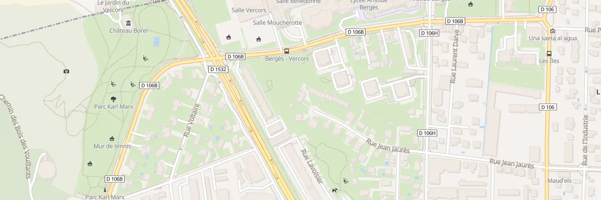 Plan du 78 Rue Jean Jaurès à Seyssinet-Pariset