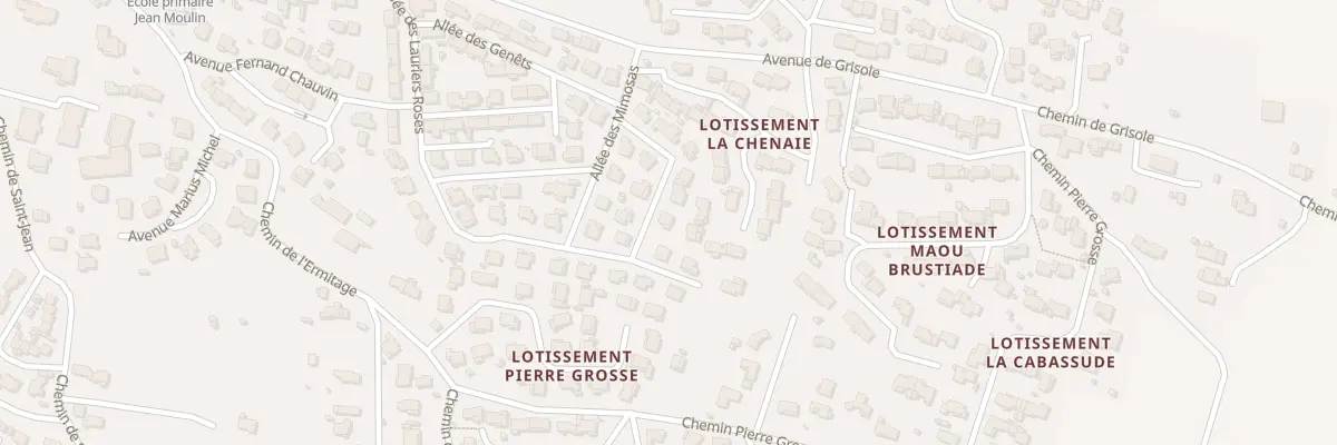 Plan du 29 All des Oliviers à Trets