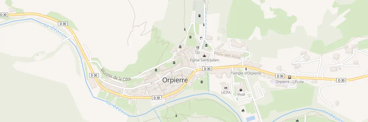 Plan du 10 Dra des Mevouillons à Orpierre