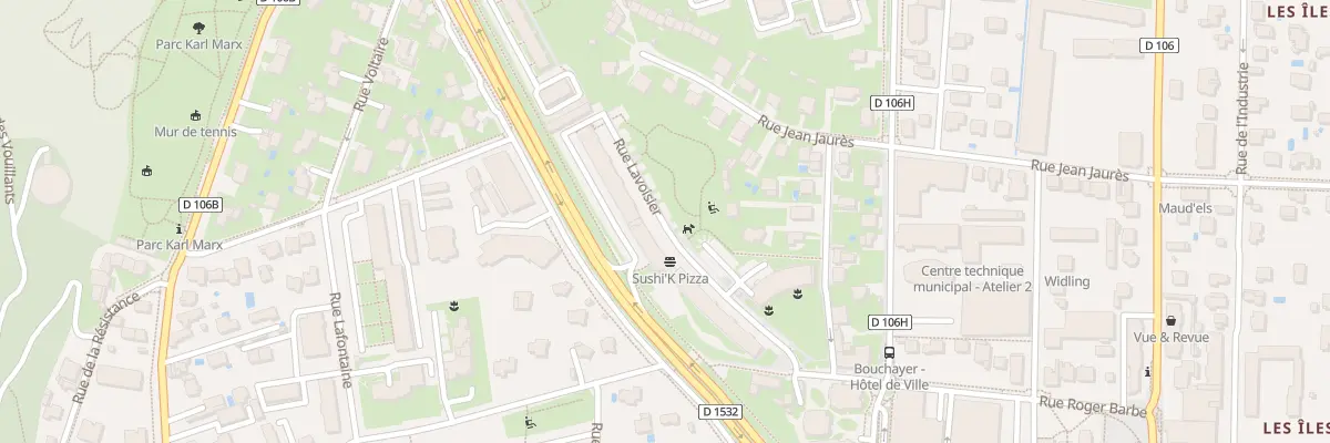 Plan du 15 Bd des Frères Desaire à Seyssinet-Pariset