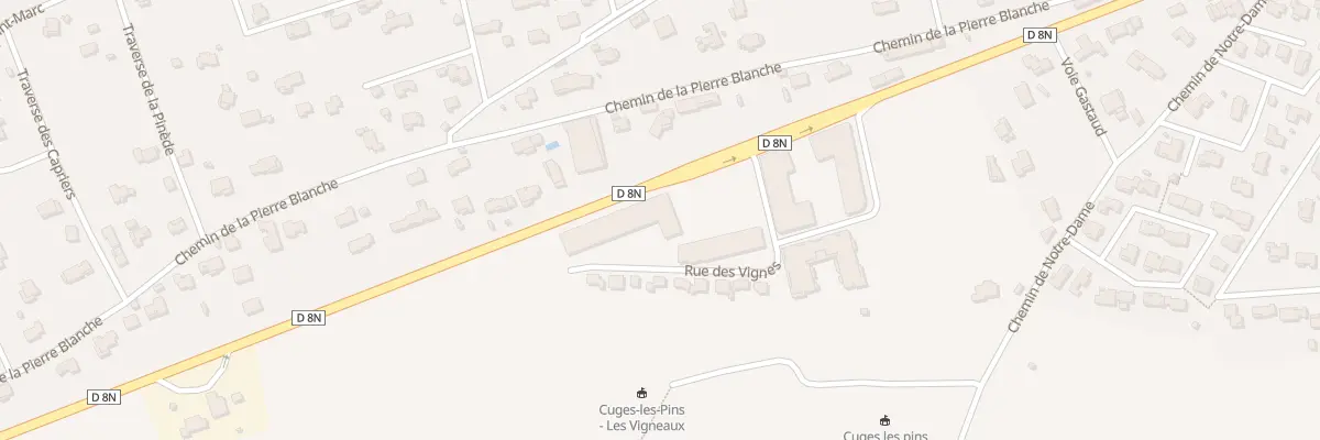 Plan du 175 All des Tilleuls à Cuges-les-Pins