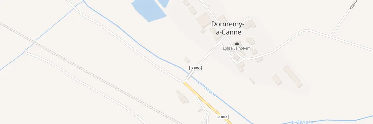 Plan du 1 Rue de l’Othain à Domremy-la-Canne