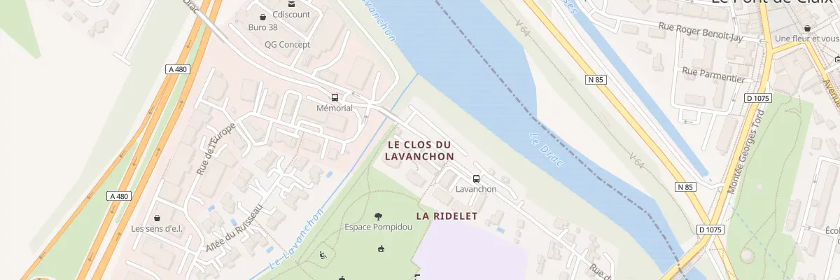 Plan du 31 Rue du Drac à Claix