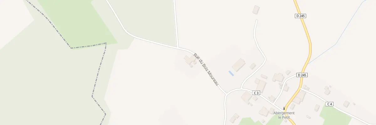 Plan du 1 Rue du Bois Moureau à Abergement-le-Petit
