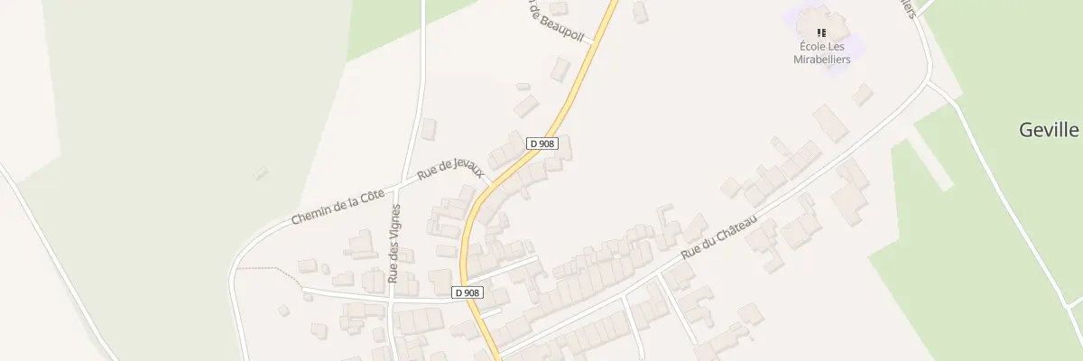 Plan du 20 Rue Mollevaut à Geville