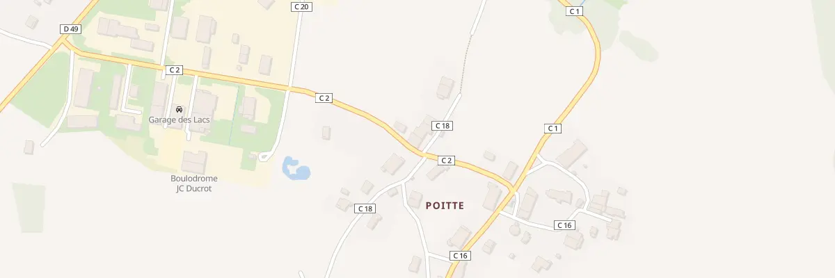 Plan du 10 Rue Curtil Gauthier à Pont-de-Poitte