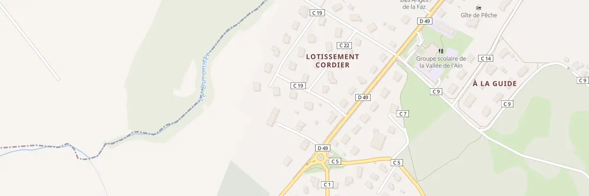 Plan du 24 Rue du Gut Grancher à Pont-de-Poitte