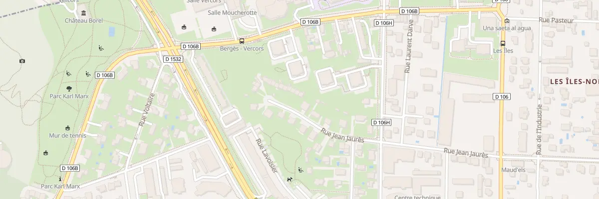 Plan du 56 Rue Jean Jaurès à Seyssinet-Pariset