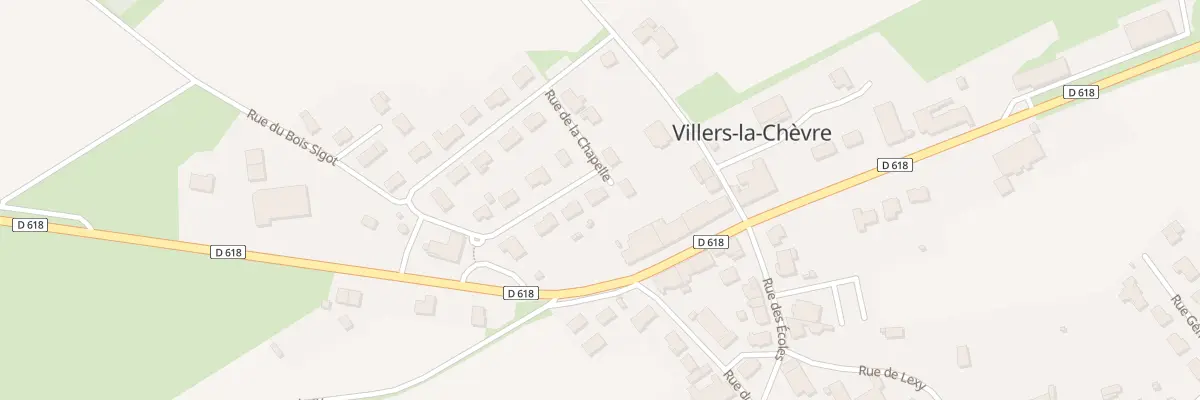 Plan du 8 Rue de la Chapelle à Villers-la-Chèvre