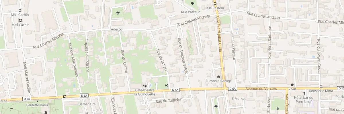 Plan du 7 Rue Docteur Valois à Fontaine