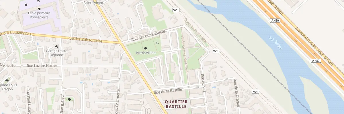 Plan du 3 Rue des Buissonnées à Fontaine