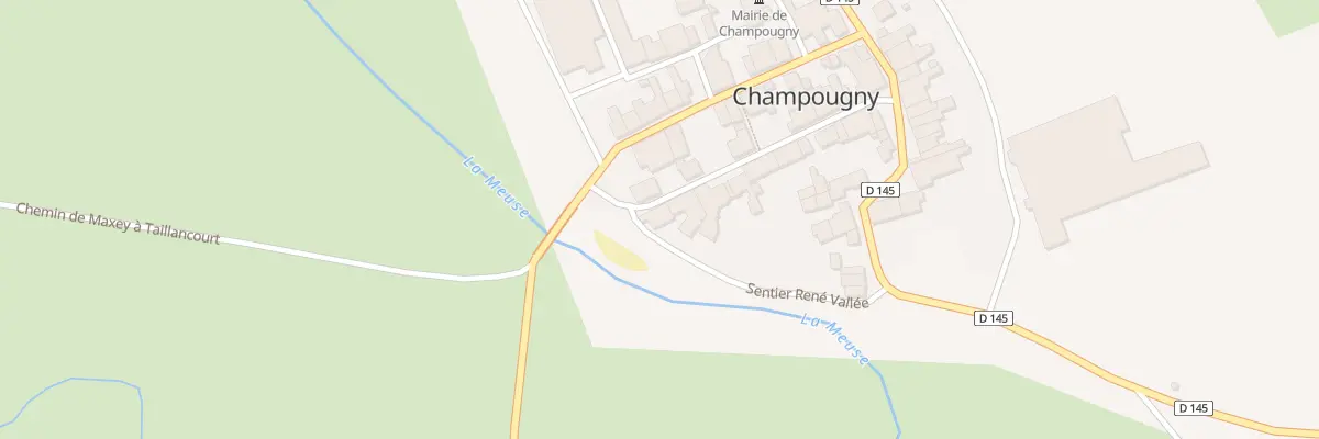 Plan du 13 Rue du Han à Champougny