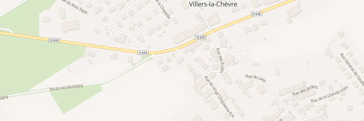 Plan du 18 Rte de Longwy à Villers-la-Chèvre