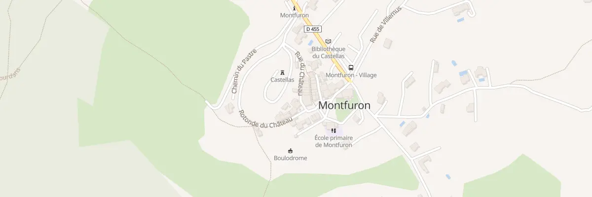 Plan du 5010 Le Village à Montfuron