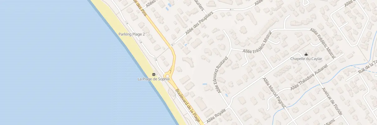 Plan du 45 All des Pins à Saint-Cyr-sur-Mer