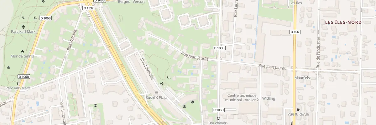 Plan du 47 Rue Jean Jaurès à Seyssinet-Pariset