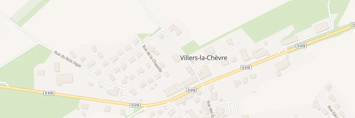 Plan du 4 Chem du Bois de Saint Pancré à Villers-la-Chèvre
