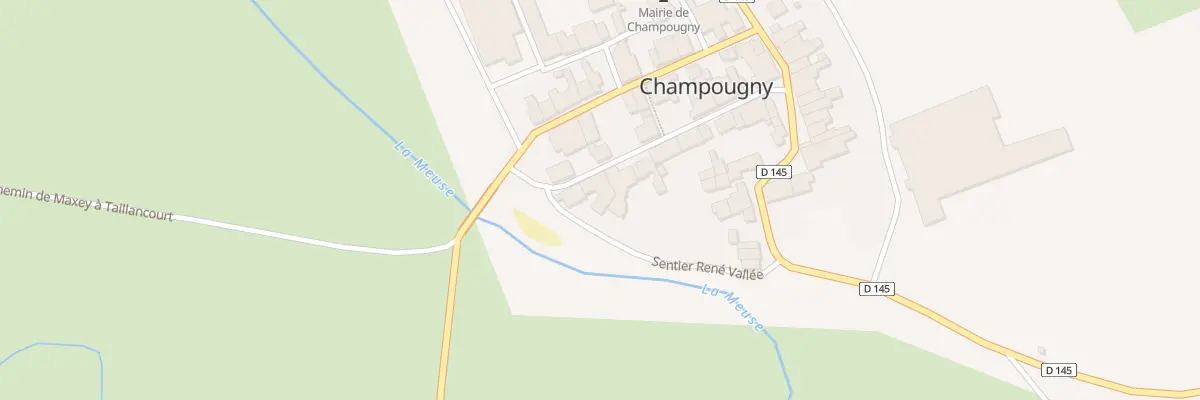 Plan du 11 Rue du Han à Champougny