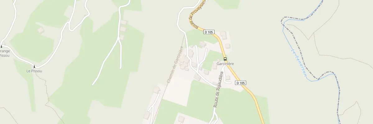 Plan du 5052 Garciniere à Proveysieux