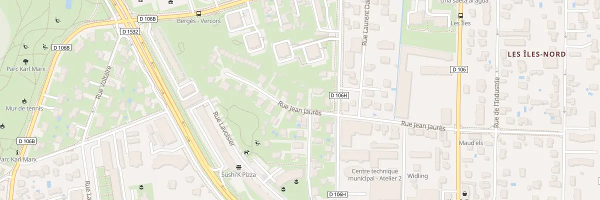 Plan du 46 Rue Jean Jaurès à Seyssinet-Pariset