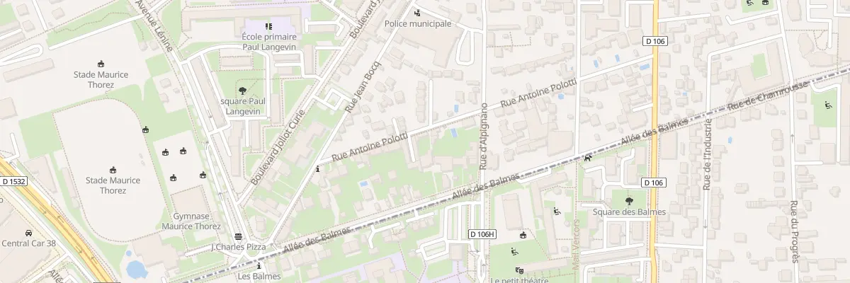 Plan du 23 Rue Antoine Polotti à Fontaine