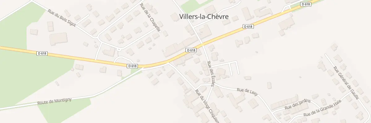 Plan du 14 Rte de Longwy à Villers-la-Chèvre