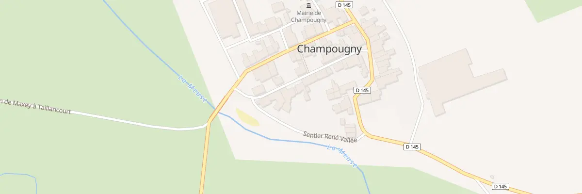 Plan du 9 Rue du Han à Champougny