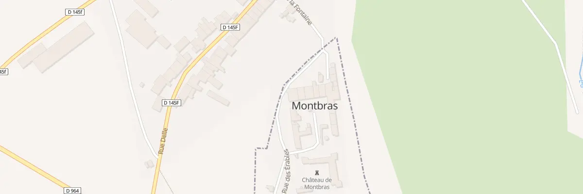 Plan du 7 Pl du Chateau à Montbras