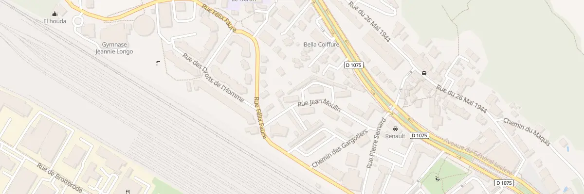 Plan du 8 Rue Jean Moulin à Saint-Martin-le-Vinoux
