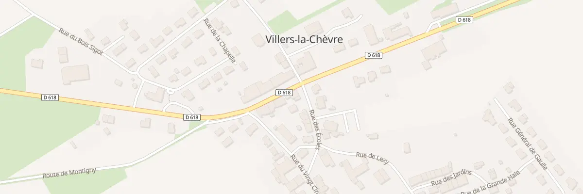 Plan du 10 Rte de Longwy à Villers-la-Chèvre