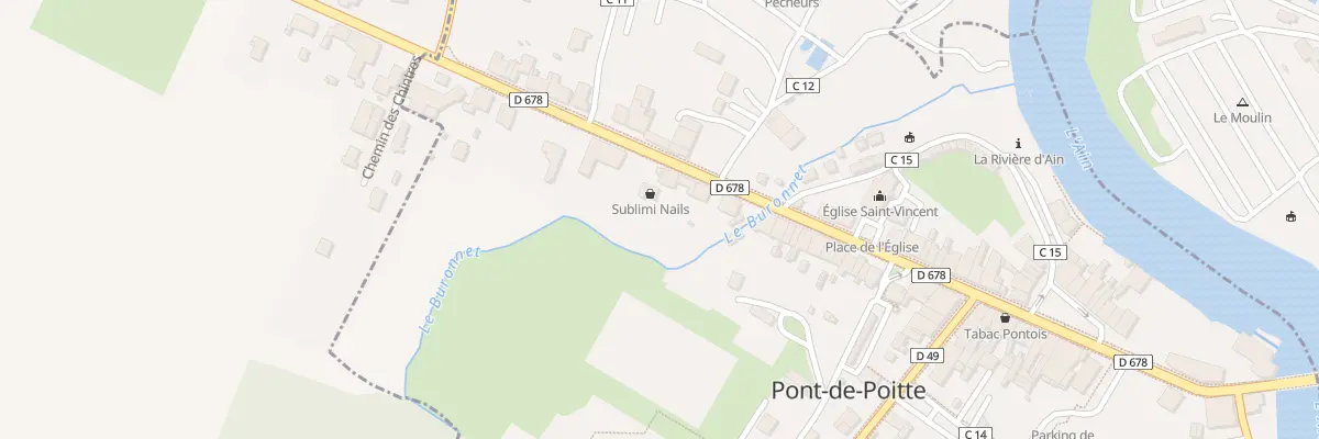 Plan du 69 Grande Rue à Pont-de-Poitte