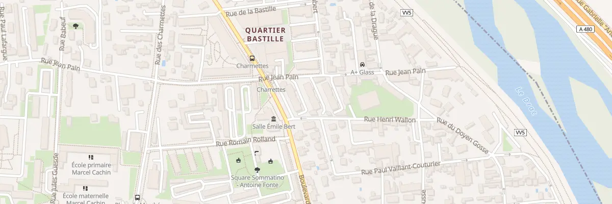Plan du 9B Rue Jean Pain à Fontaine