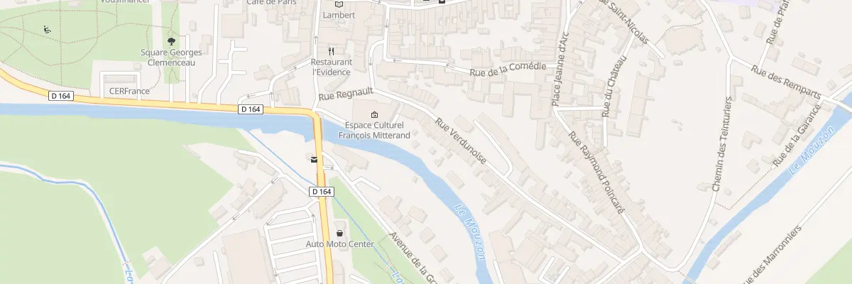 Plan du 28 Rue Verdunoise à Neufchâteau