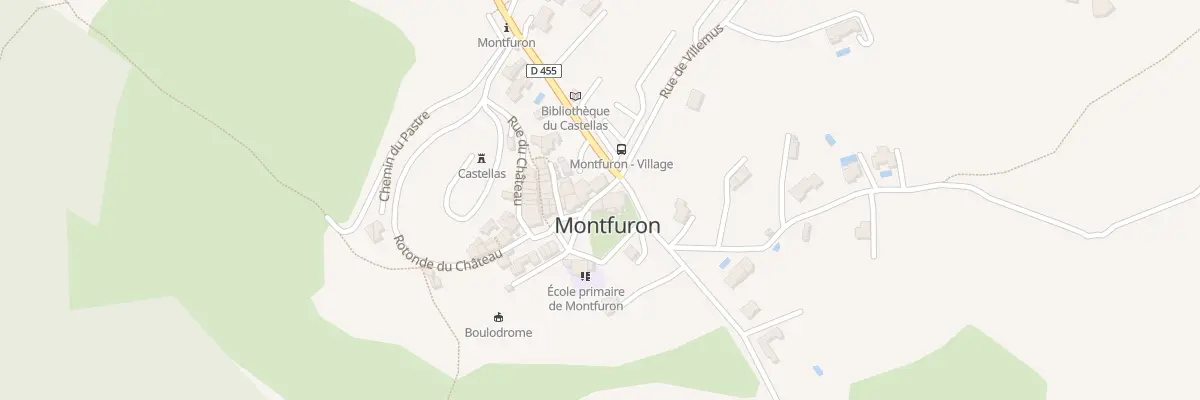 Plan du 5025 Le Village à Montfuron