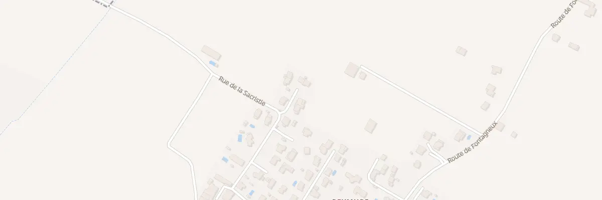 Plan du 400E Rue de la Sacristie à Vif
