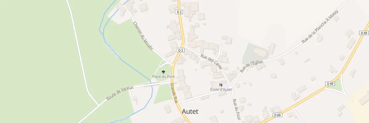 Plan du 5 Grande Rue à Autet